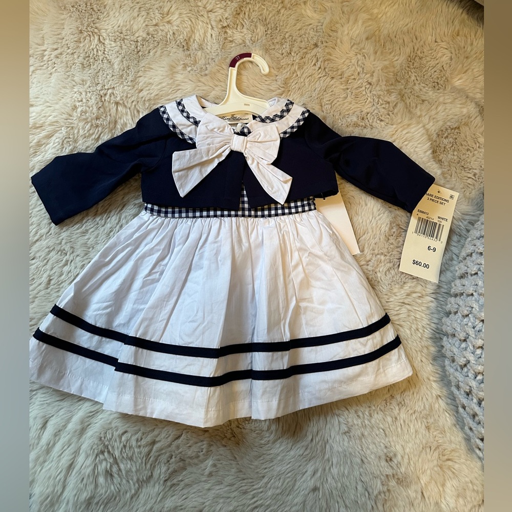 NWT rare edition baby girl 3 piece outfit